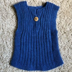 Baby Alpaca Vest 12M